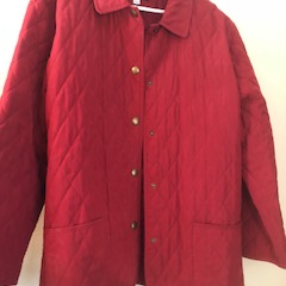Red jacket